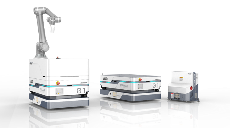 88858cc永利數位開發的自主式移動機器人（AMR250M），搭配全向輪並結合AI演算法、2D LiDAR、3D攝影機等技術，協助客戶實現產線全自動化